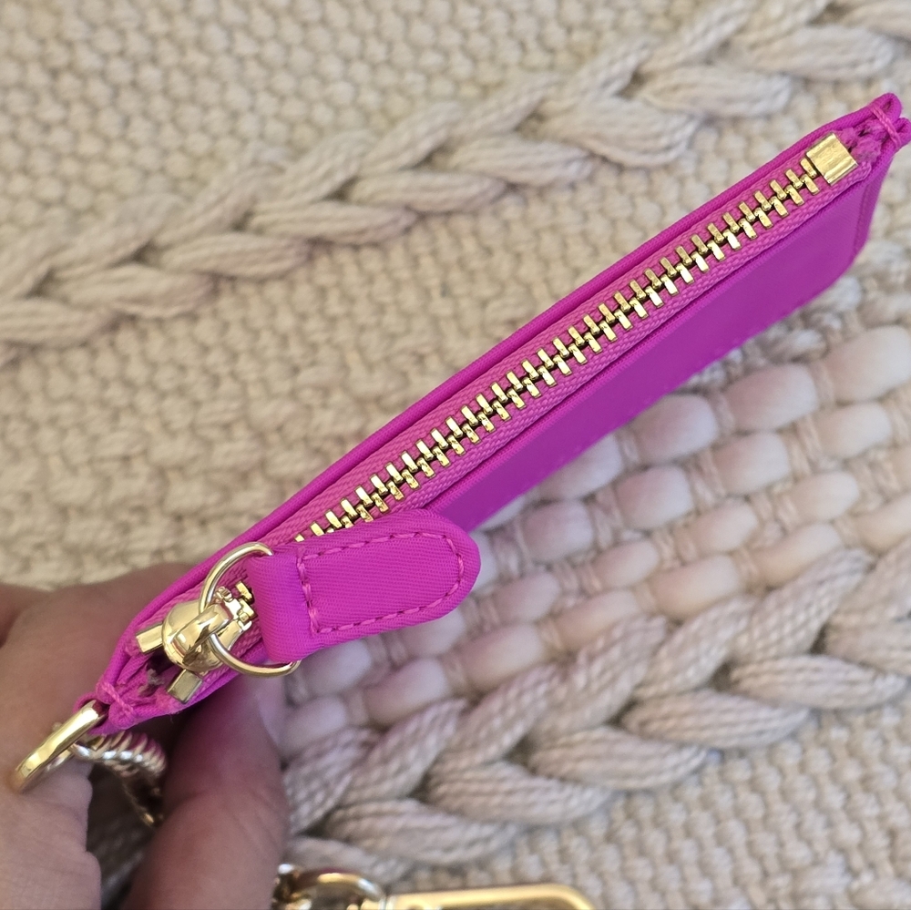 Fuchsia Keychain Wallet - Picture 5 of 6